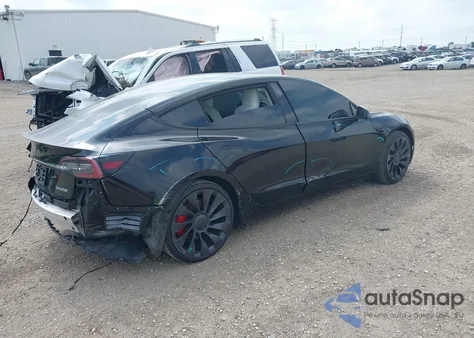 2021 Tesla Model 3 Performance Dual Motor All-Wheel Drive из США, поврежденный, VIN 5YJ3E1EC5MF919278